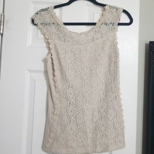 EXPRESS TANK LACE TUNIC